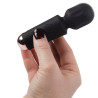 Rocks-Off - Mini Baguette Rechargeable 16 Fonctions Tulipe Noire